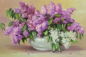 Сирень в живописи