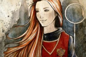 Джинни уизли рисунок