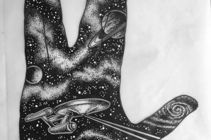 Космос эскиз