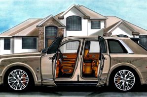 Рисунок роллс ройс