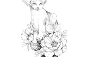 Эскиз бастет