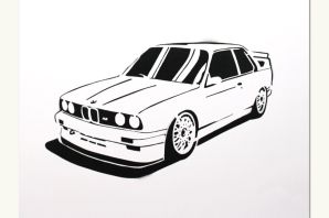 Эскиз бмв