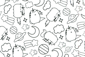 Фоновые раскраски