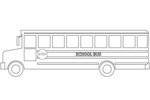 Раскраска автобус