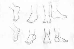 Ноги рисунок