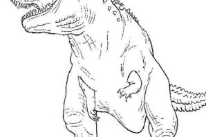 Раскраска тирекса