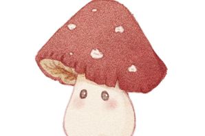 Мухомор раскраска