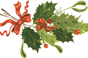 Омела рисунок