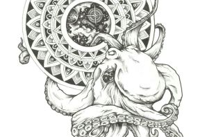 Лунница рисунок