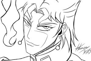 Дио карандашом