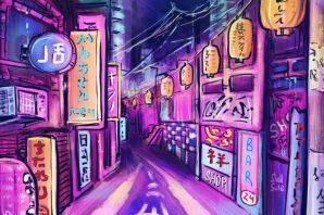 Токио рисунок