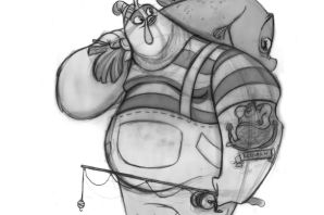 Отец герой рисунок