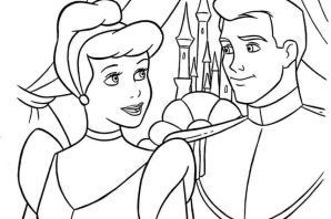 Принц раскраска