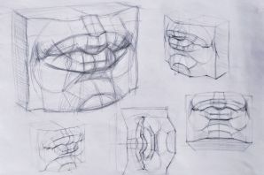 Нос давида рисунок