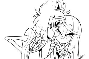 Раскраска отель