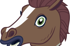 Морда коня рисунок