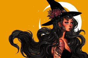 Нарисованная ведьма
