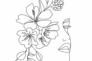 Трафарет лица