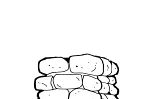 Камень раскраска