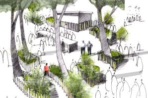 Эскиз парковой зоны