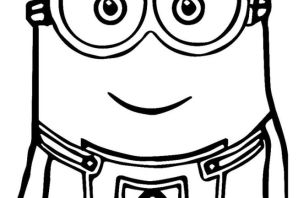 Раскраска миньоны