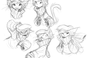 Фурри скетч