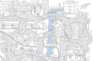 Мега раскраска