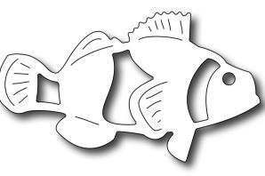 Рыбка трафарет