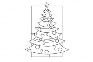 Зарисовки елочки