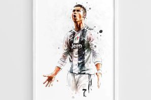 Рисунки роналдо