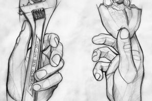 Гаечный ключ эскиз