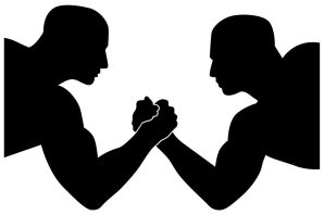 Армрестлинг рисунок