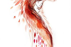 Кицунэ эскиз