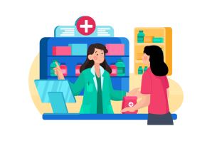 Фармацевт рисунок