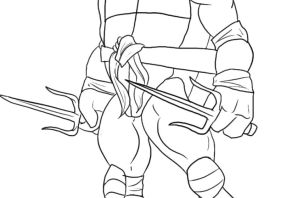 Раскраски черепашки