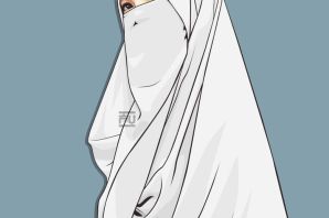 Мусульманка рисунок