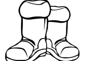 Галоша рисунок