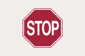 Рисунок знак стоп