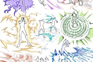 Магия рисунок легкий