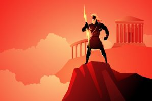 Гора олимп рисунок