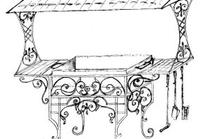 Мангал рисунок