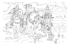 Васнецов наброски