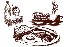 Драники рисунок