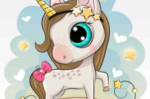 Единорожка рисунок