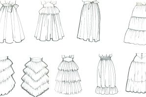 Юбки рисунки