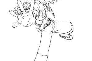 Раскраска бакуганы