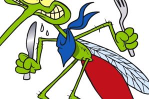 Комар рисунок