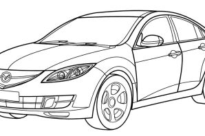 Раскраска кия рио