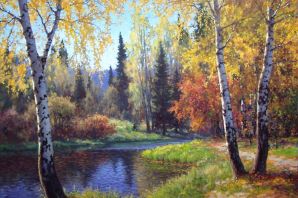 Пейзаж маслом