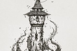 Эскиз замка